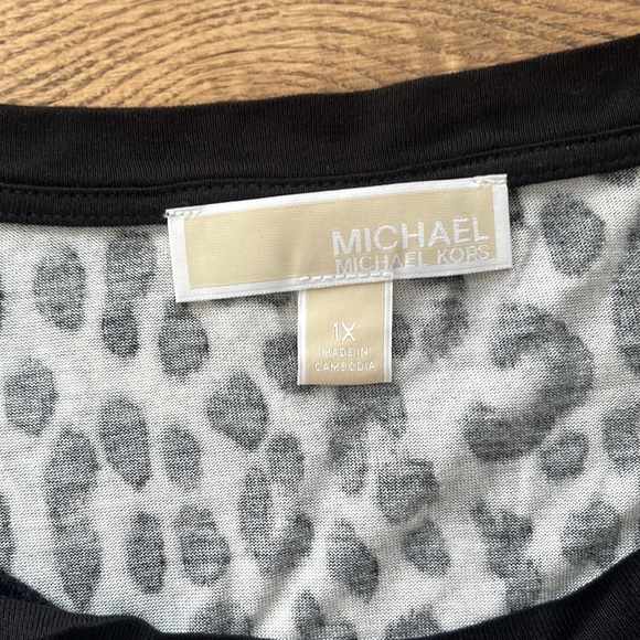 MICHAEL MICHAEL KORS
Plus Size Leopard-Print Contrast-Trim - Picture 9 of 10